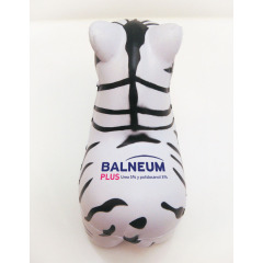 PU foam animal Zebra shaped antistress ball stress reliever